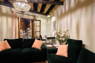Zona de estar de Apartamentos propia Plaza Mayor collection Luxury