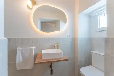 Un baño de Apartamentos Turísticos Zibá