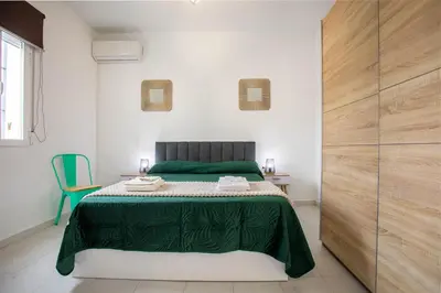Cama o camas de una habitación en Apartamento Casa Puerta del Sol I