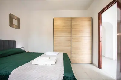 Cama o camas de una habitación en Apartamento Casa Puerta del Sol I