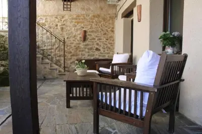 Zona de estar de Cabachuelas I casas rurales