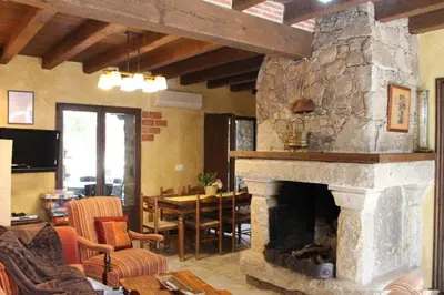Zona de estar de Cabachuelas I casas rurales