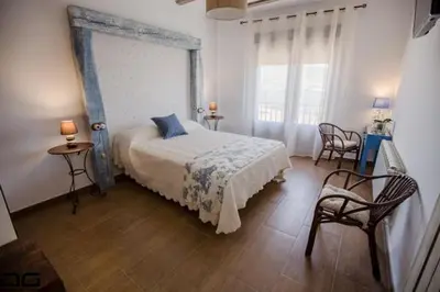 Cama o camas de una habitación en Encantos De Monfragüe