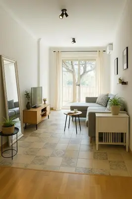 Zona de estar de Apartamento en Sierra de san Vicente dos dormitorios