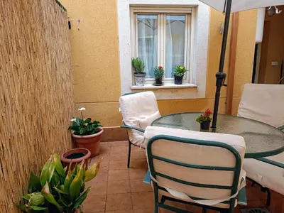 Zona de estar de Apartamento en Sierra de san Vicente dos dormitorios