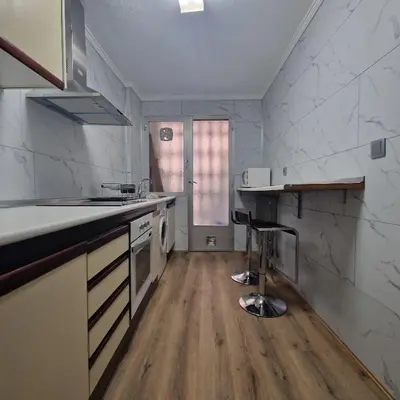 Una cocina o zona de cocina en Piso Amplio en el Centro de Salamanca, TV, WiFi