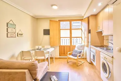Zona de estar de San Justo Suites