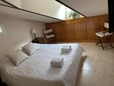 Cama o camas de una habitación en Vallespin Suite II