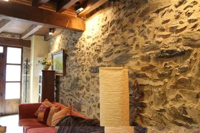 Zona de estar de Las cabachuelas casas rurales