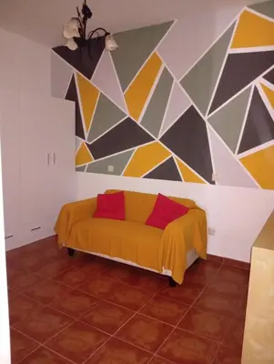 Cama o camas de una habitación en Tío Abraham