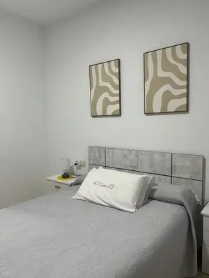 Cama o camas de una habitación en Casa 22