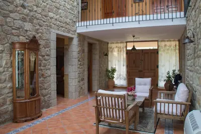 Un balcón o terraza de Casa Rural La Flor del Naranjo