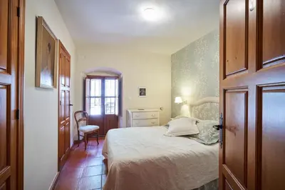 Cama o camas de una habitación en Casa Jacaranda