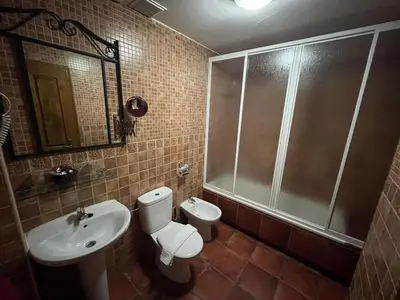 Un baño de Hotel Rural Cristina