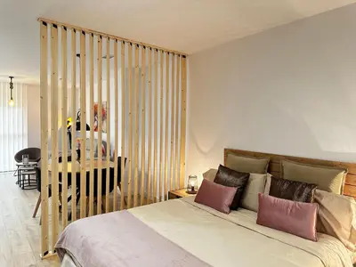 Cama o camas de una habitación en Bosco Urban - Nuevo, Céntrico y con Parking gratis