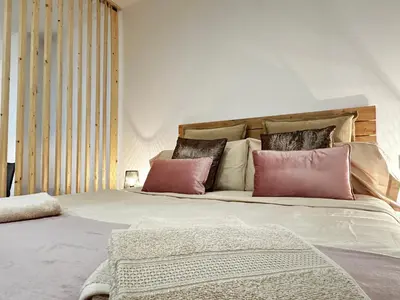 Cama o camas de una habitación en Bosco Urban - Nuevo, Céntrico y con Parking gratis