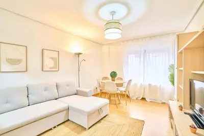 Una televisión o centro de entretenimiento en Alojamiento Fonseca centro by keyhom