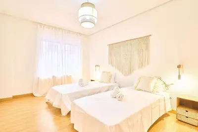 Cama o camas de una habitación en Alojamiento Fonseca centro by keyhom