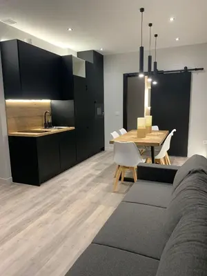 Una cocina o zona de cocina en Apartamento en Salamanca