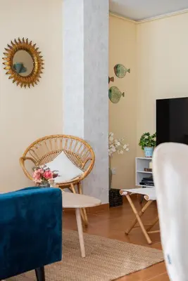 Una televisión o centro de entretenimiento en Apartamentos Eras Centro