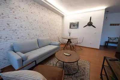 Zona de estar de Apartamentos Eras Centro