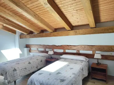 Cama o camas de una habitación en Cumbres y Costumbres de Gredos