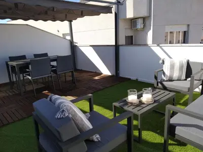 Zona de estar de Duplex Jalama II