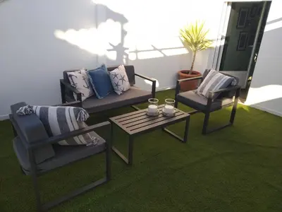 Zona de estar de Duplex Jalama II