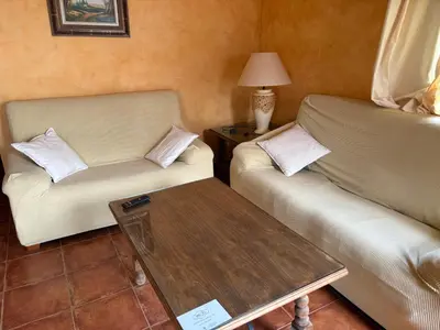 Zona de estar de Apartamentos los Olivos