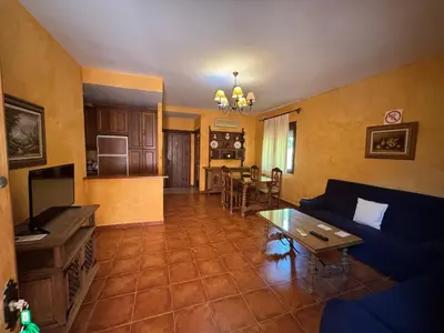 Zona de estar de Apartamentos los Olivos