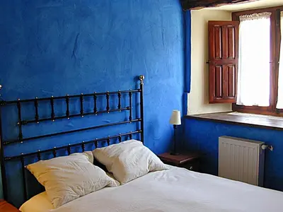 Cama o camas de una habitación en Casa Rural La Tablilla y La Terraza