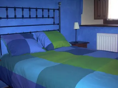 Cama o camas de una habitación en Casa Rural La Tablilla y La Terraza