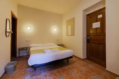 Cama o camas de una habitación en HOTEL Ávila Centro