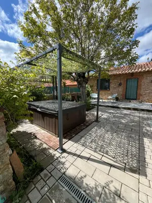 Jardín al aire libre en Villa Manfarita - 3 casitas y un jardín hechos con mucho mimo!