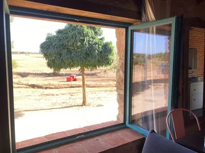 Plano de Villa Manfarita - 3 casitas y un jardín hechos con mucho mimo!