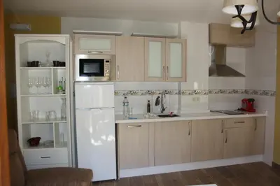 Una cocina o zona de cocina en Sabores Hurdanos