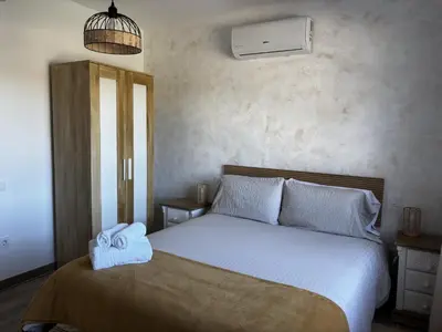 Cama o camas de una habitación en Finca Avellaneda