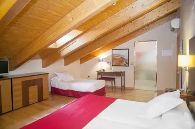 Cama o camas de una habitación en Soho Boutique Casa Don Fernando