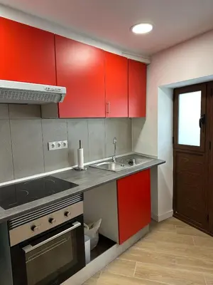 Una cocina o zona de cocina en Apartamento en un lugar con encanto