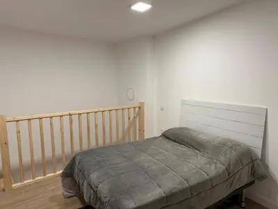 Cama o camas de una habitación en Apartamento en un lugar con encanto