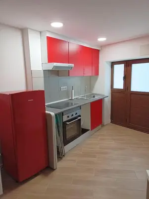 Una cocina o zona de cocina en Apartamento en un lugar con encanto