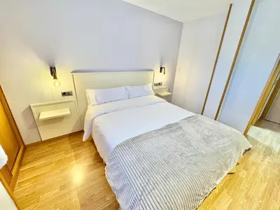 Cama o camas de una habitación en Hotel Ávila Diró