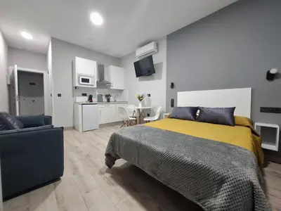 Una cocina o zona de cocina en Medea Suites Apartamentos