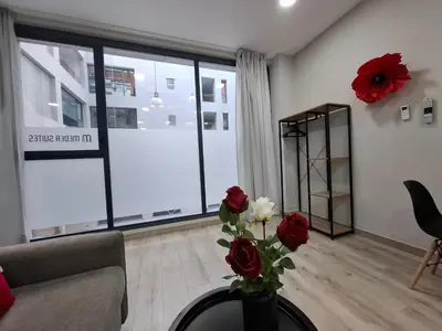 Zona de estar de Medea Suites Apartamentos