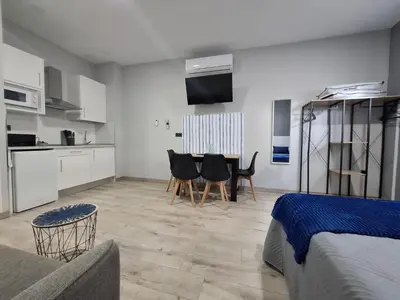 Una cocina o zona de cocina en Medea Suites Apartamentos