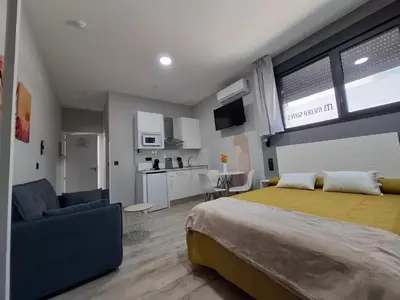 Una cocina o zona de cocina en Medea Suites Apartamentos