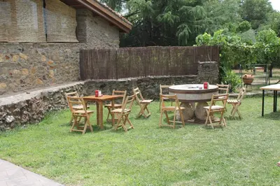 Jardín al aire libre en Casa Rural La Flor del Naranjo