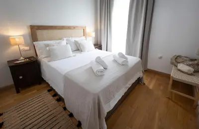 Cama o camas de una habitación en Galarza Suite