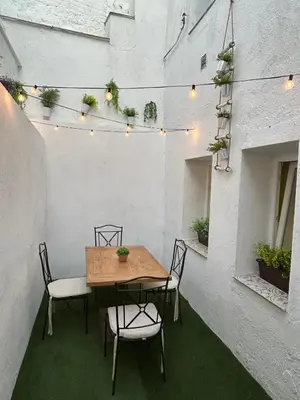 Plano de el piso del patio chico