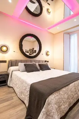 Cama o camas de una habitación en Mayor Fantasiii